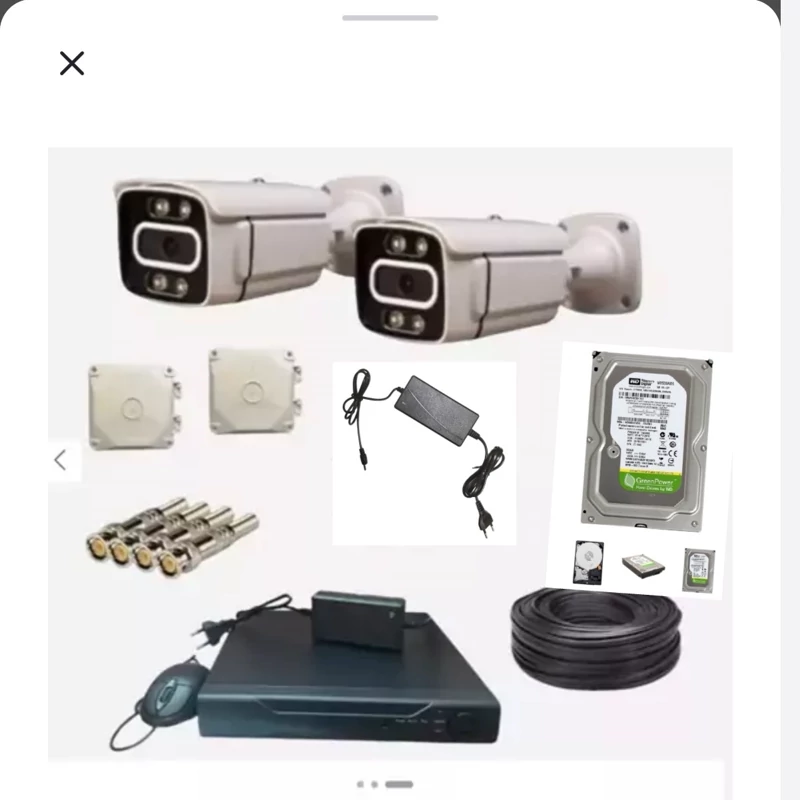 پک 2 تایی دوربین مداربستهSONY HD میکروفون دار