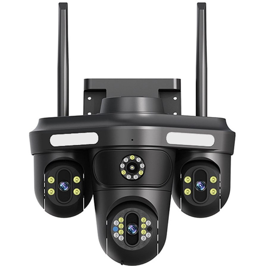 دوربین مینی اسپید دام هوشمند 3 لنز سیم کارتی اوکم مدل O-Kam QQ871B-WP-4G-AS-T سرور داخلی