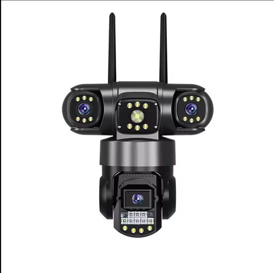 دوربین سیمکارتی سه لنز واقعی قابل تنظیم چرخشی 12MP مدل S388-V