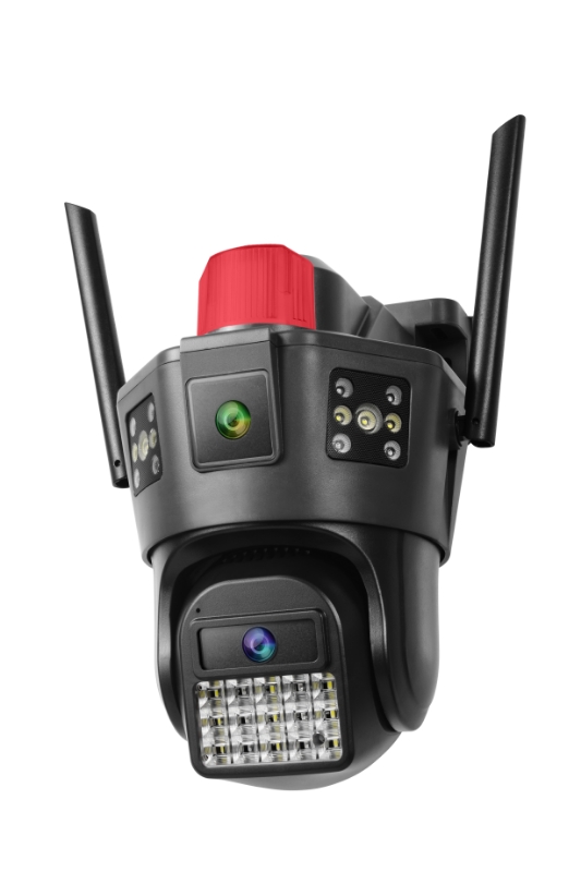 دوربین مداربسته سیمکارتی مدل SD39-4G(سفید-مشکی) بدون محدودیت در اپراتور با سرعت بالا ( اپلیکیشن O-KAM PRO ) سرور داخلی