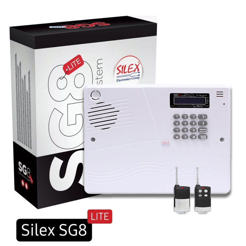 دزدگیر اماکن سیمکارتی سایلکس مدل SG8 LITE قیمت اقتصادی
