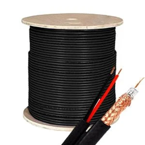 کابل ترکیبی دوربین مداریسته مغزی 0.8 شیلد 96 رشته 305 متری