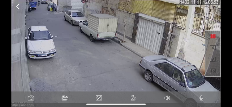 پک ۴ تایی دوربین مداربسته